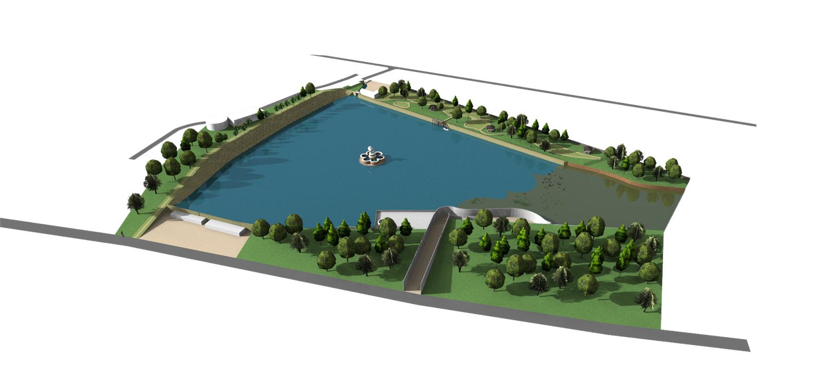 Ausa lakefront restoration plan