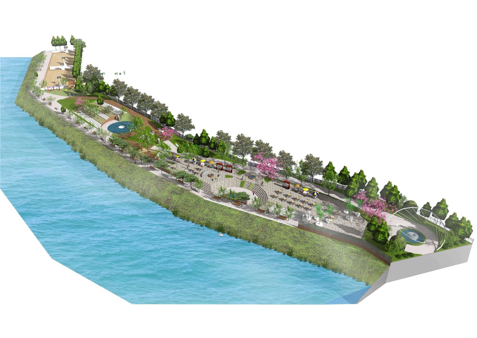Rangmati–Nagmati riverfront, image 12